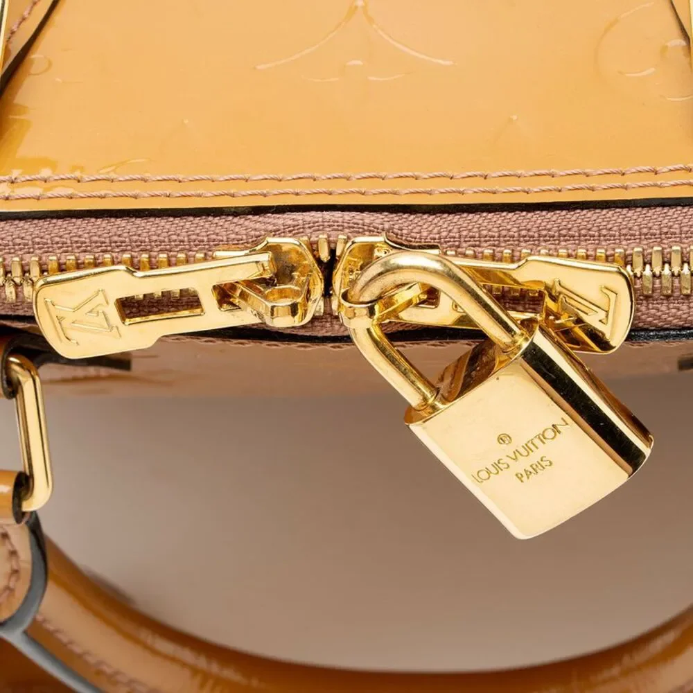 Louis Vuitton Monogram Vernis Alma PM Satchel